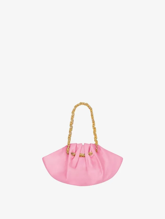 Givenchy Mini Kenny Neo Bag In Leather Bright Pink Women Crossbody Bags Givenchy Mini Kenny Neo Bag In Leather Bright Pink Women Crossbody Bags