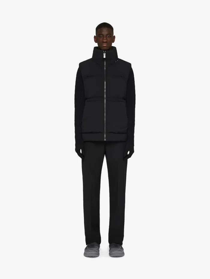 Givenchy Pants In Wool And Mohair With Satin Belt Black Men Pants and Shorts