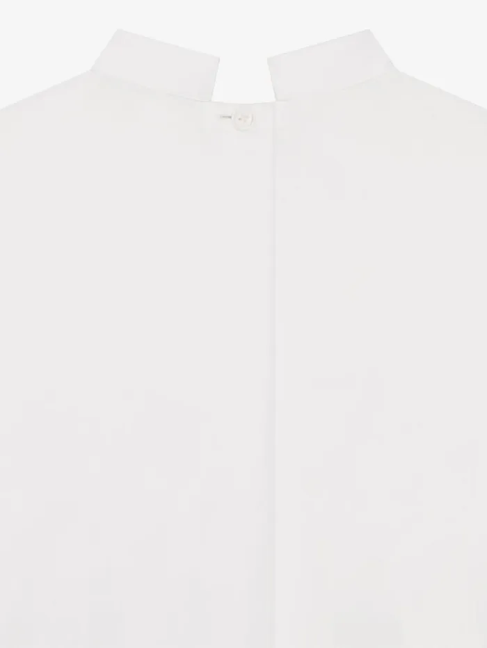 Givenchy Shirt Dress In Poplin White Women Dresses