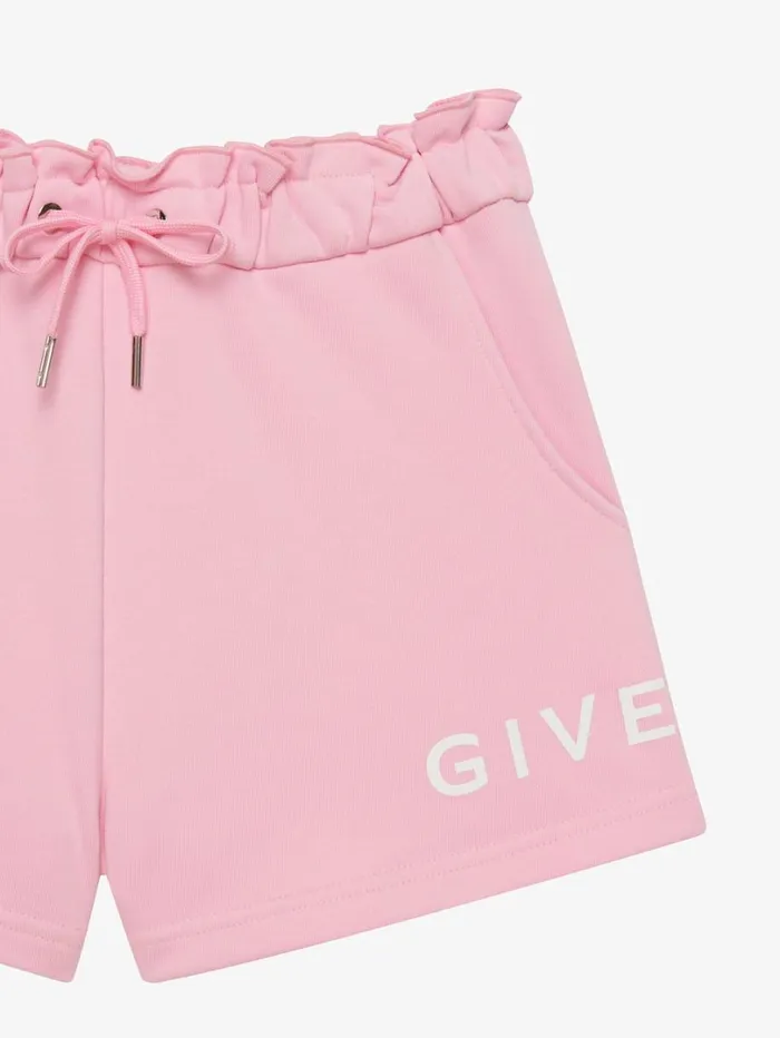 Givenchy Shorts In Fleece Pink Women Girl 4 To 12 Years Givenchy Shorts In Fleece Pink Women Girl 4 To 12 Years