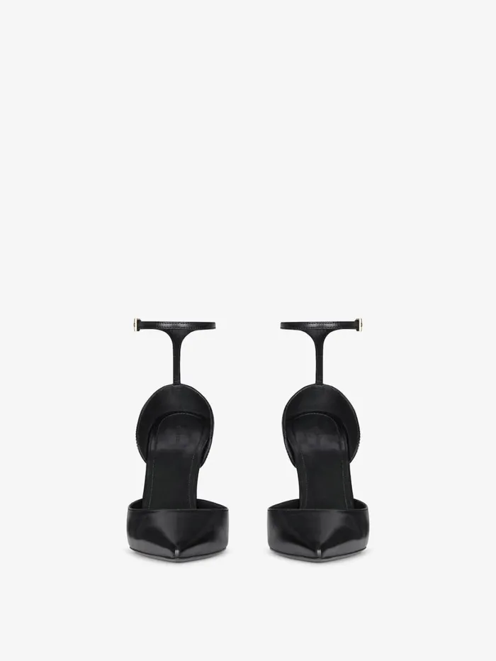 Givenchy Show Pumps In Leather With Stockings Black Women Heels Givenchy Show Pumps In Leather With Stockings Black Women Heels