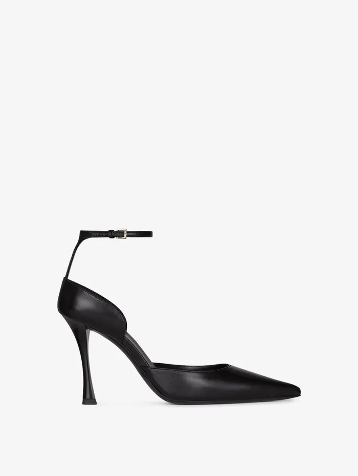 Givenchy Show Pumps In Leather With Stockings Black Women Heels Givenchy Show Pumps In Leather With Stockings Black Women Heels