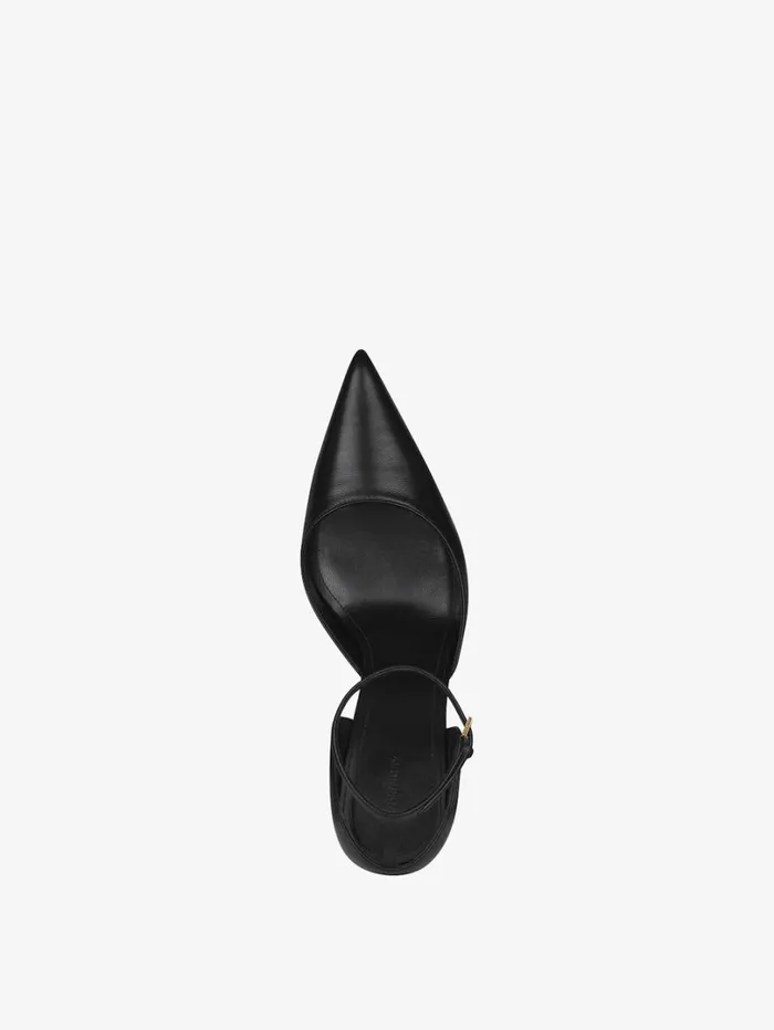Givenchy Show Pumps In Leather With Stockings Black Women Heels Givenchy Show Pumps In Leather With Stockings Black Women Heels