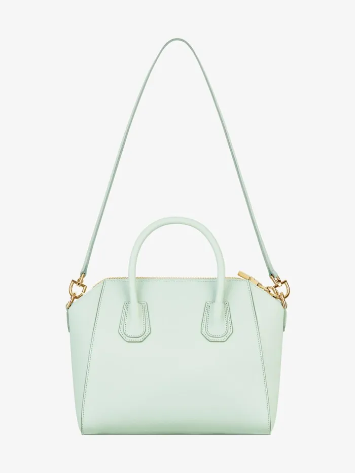 Givenchy Small Antigona Bag In Box Leather Celadon Women Antigona