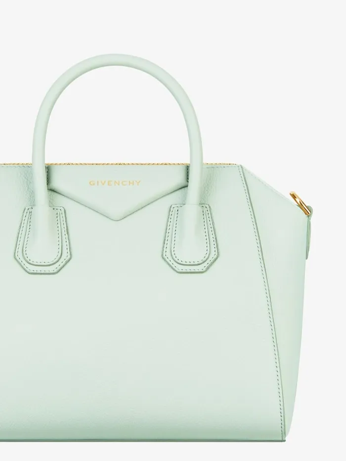 Givenchy Small Antigona Bag In Box Leather Celadon Women Antigona