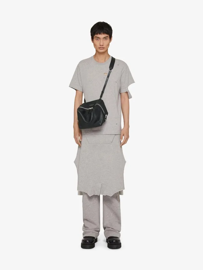 Givenchy Small Pandora Bag In Grained Leather Black Men Crossbody Bags Givenchy Small Pandora Bag In Grained Leather Black Men Crossbody Bags
