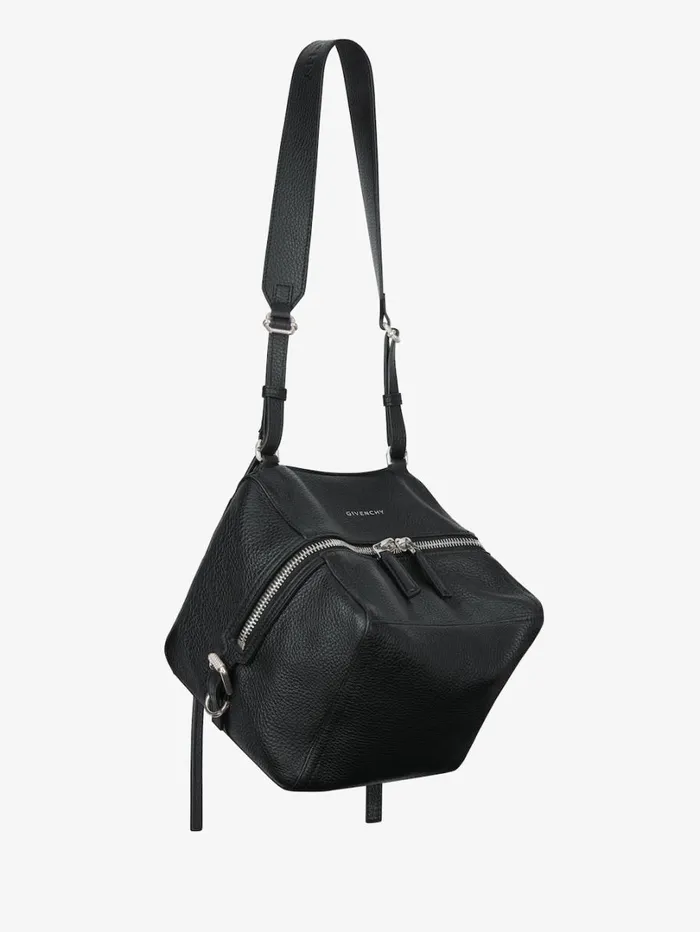 Givenchy Small Pandora Bag In Grained Leather Black Men Crossbody Bags Givenchy Small Pandora Bag In Grained Leather Black Men Crossbody Bags