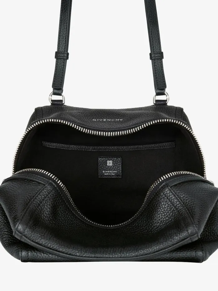 Givenchy Small Pandora Bag In Grained Leather Black Men Crossbody Bags Givenchy Small Pandora Bag In Grained Leather Black Men Crossbody Bags