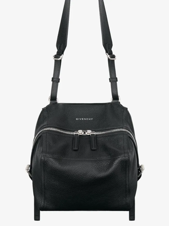 Givenchy Small Pandora Bag In Grained Leather Black Men Crossbody Bags Givenchy Small Pandora Bag In Grained Leather Black Men Crossbody Bags