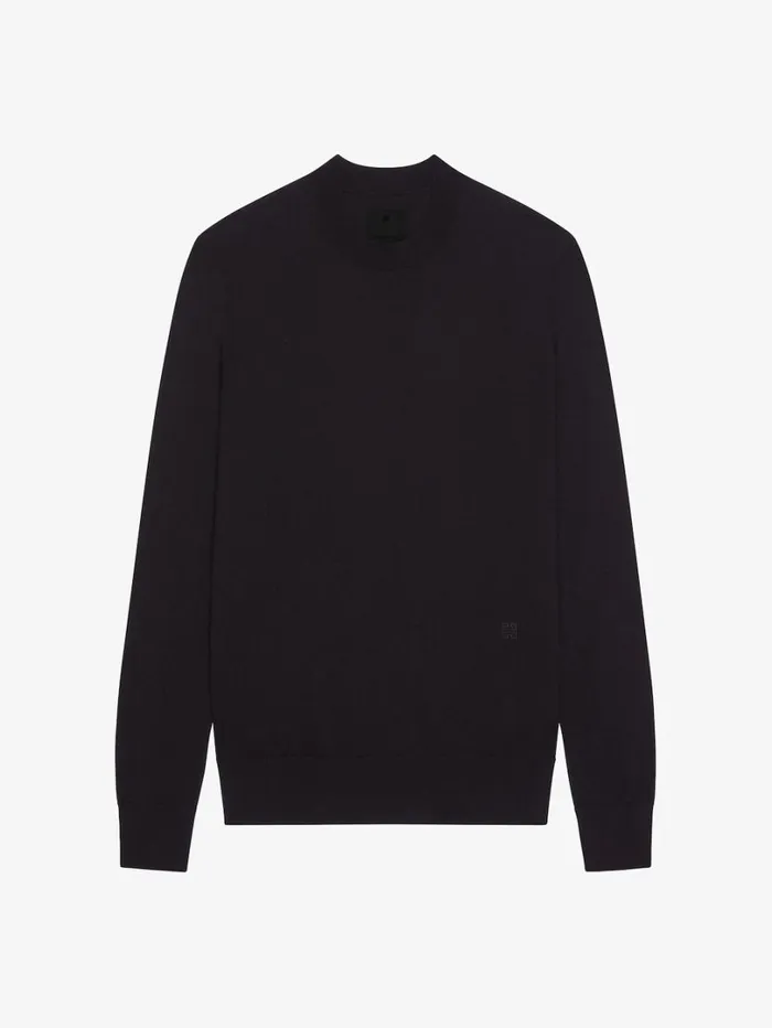 Givenchy Sweater In Wool And Cashmere Black Men Knitwear