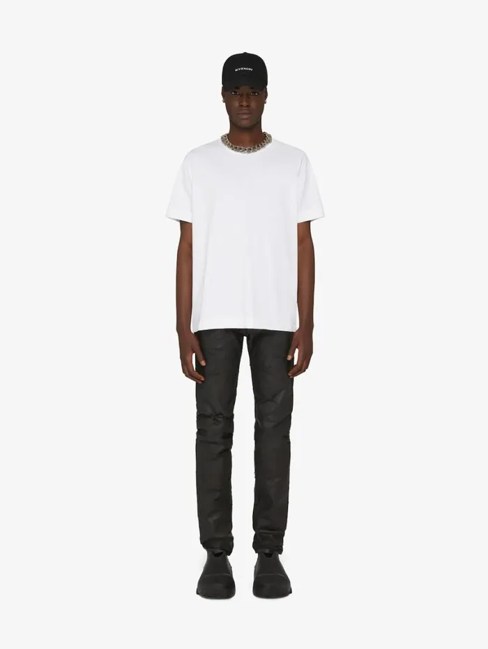 Givenchy Tshirt In Cotton White Men TShirts