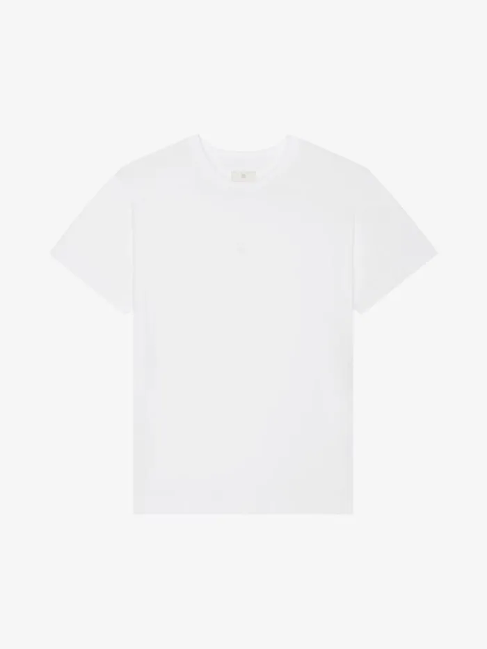 Givenchy Tshirt In Cotton White Men TShirts