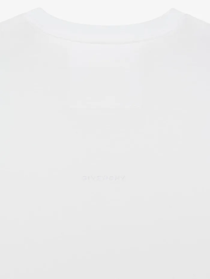 Givenchy Tshirt In Cotton White Men TShirts