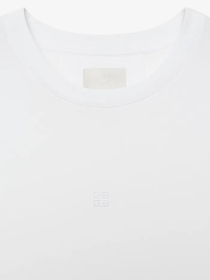 Givenchy Tshirt In Cotton White Men TShirts