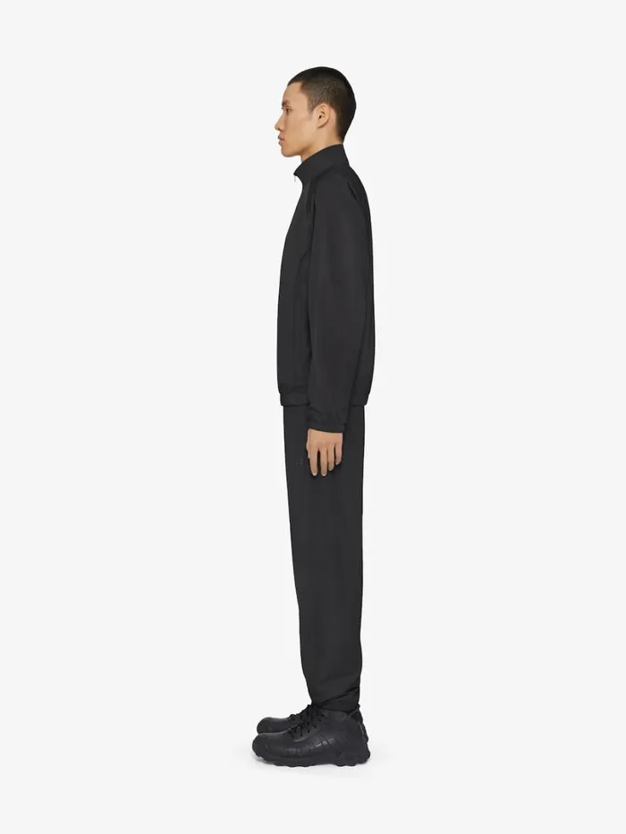 Givenchy Tracksuit Jacket With 4G Detail Black Men Coats and Jackets