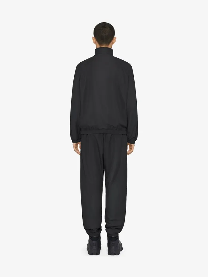 Givenchy Tracksuit Jacket With 4G Detail Black Men Coats and Jackets