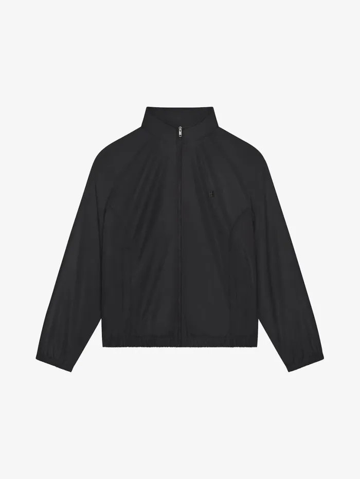 Givenchy Tracksuit Jacket With 4G Detail Black Men Coats and Jackets