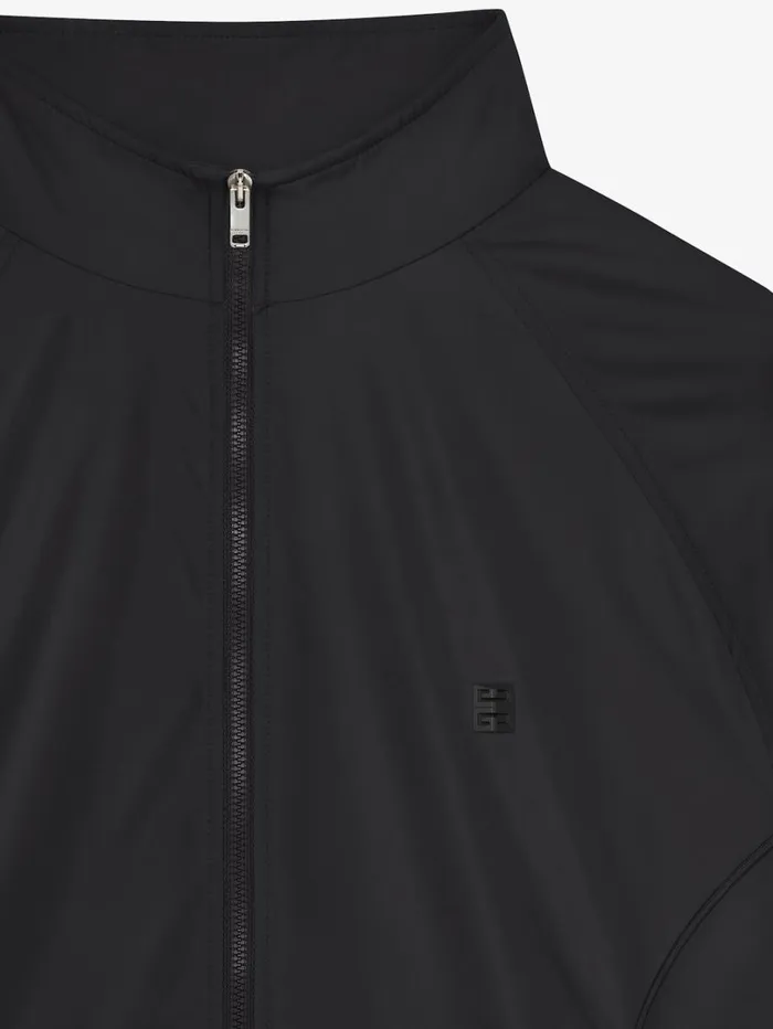 Givenchy Tracksuit Jacket With 4G Detail Black Men Coats and Jackets