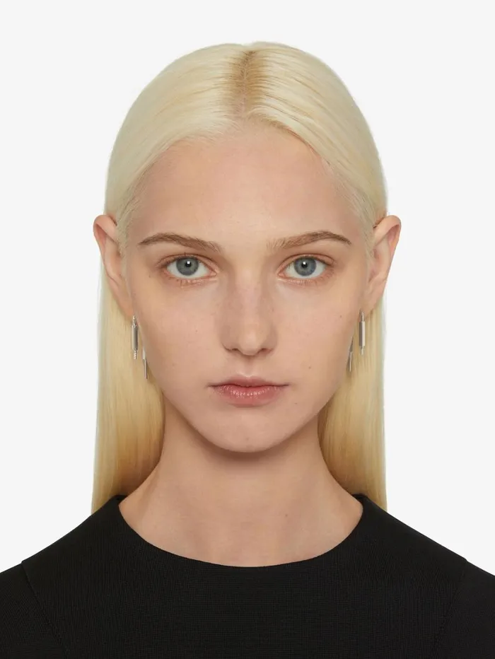 Givenchy U Lock Earrings In Metal Silvery WomenMen Jewelry Givenchy U Lock Earrings In Metal Silvery WomenMen Jewelry