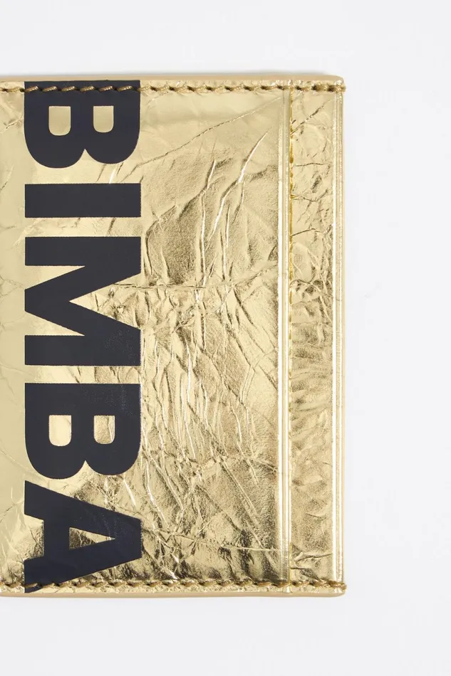 Gold Leather Card Holder Gold Women Bimba Y Lola Card Holders Gold Leather Card Holder Gold Women Bimba Y Lola Card Holders