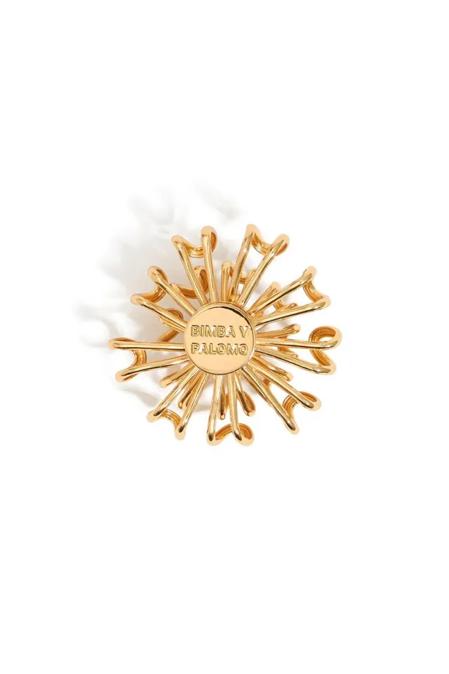 Gold Metal Chrysanthemum Charm Gold Women Bimba Y Lola Bimba Y Palomo Gold Metal Chrysanthemum Charm Gold Women Bimba Y Lola Bimba Y Palomo