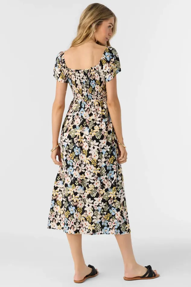 HAYZEL CAMDEN TROPICAL MIDI DRESS Women O039NEILL Clothing