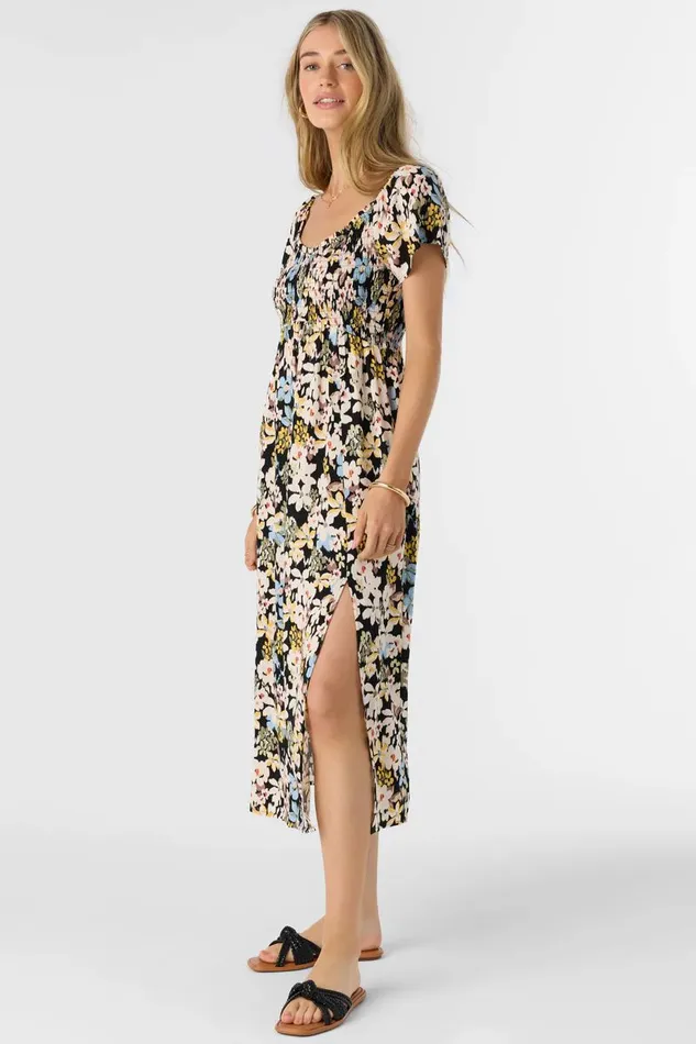 HAYZEL CAMDEN TROPICAL MIDI DRESS Women O039NEILL Clothing