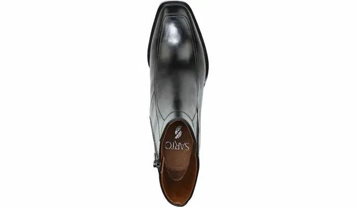 Heels Women Franco Sarto Sarto Romana Block Heel Bootie Black Leather
