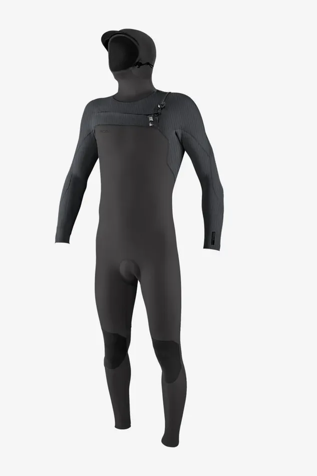 HYPERFREAK 54MM CHEST ZIP FULL WETSUIT W HOOD Oil Raven Men O039NEILL Men039S Wetsuits