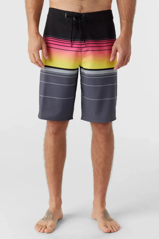 HYPERFREAK HEAT STRIPE 21034 BOARDSHORTS Black Men O039NEILL Length