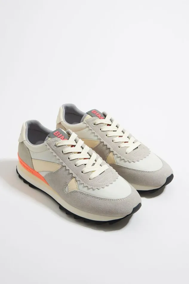 Ivory 13 19 Technical Sneaker Off White Women Bimba Y Lola Sneakers Ivory 13 19 Technical Sneaker Off White Women Bimba Y Lola Sneakers