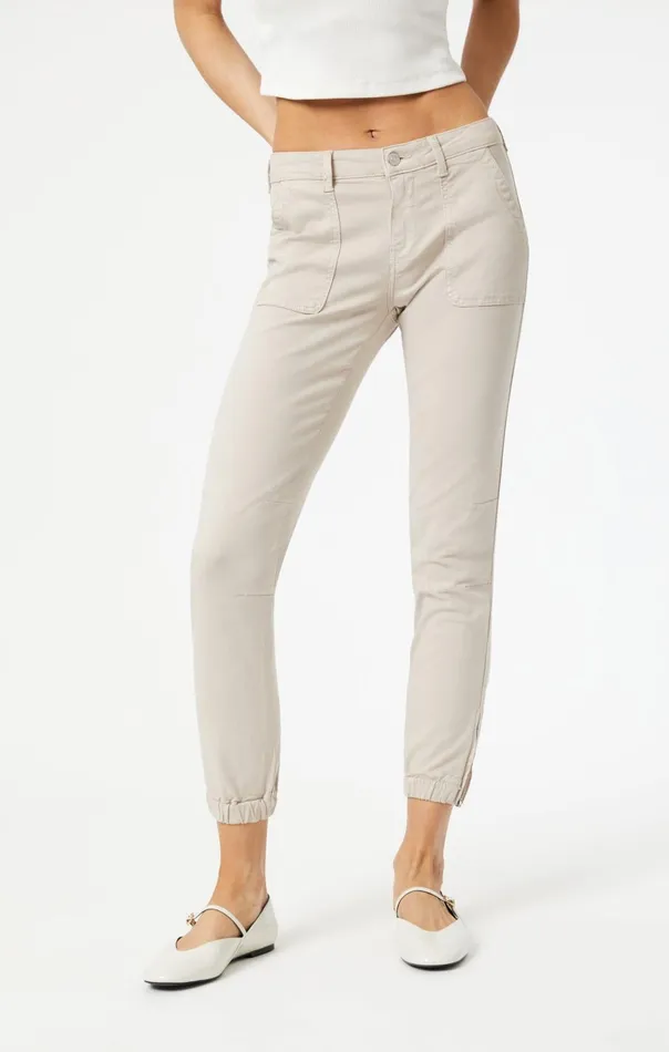 Ivy Slim Cargo In Grey Luxe Twill Women Mavi Jeans Pants Ivy Slim Cargo In Grey Luxe Twill Women Mavi Jeans Pants