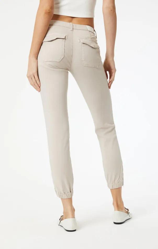 Ivy Slim Cargo In Grey Luxe Twill Women Mavi Jeans Pants Ivy Slim Cargo In Grey Luxe Twill Women Mavi Jeans Pants