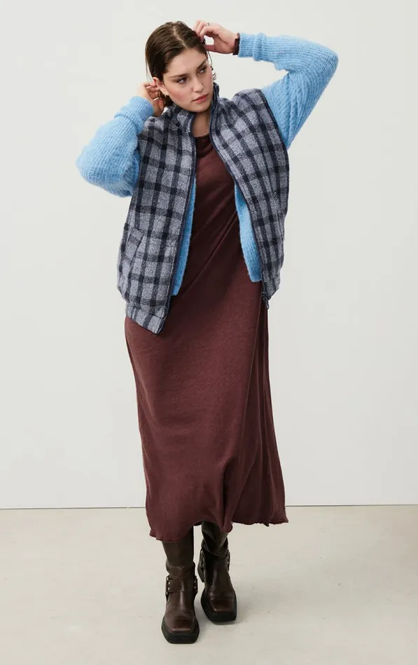 Jacket Tursburg Maritime Tartan Women American Vintage Jackets and Blazers