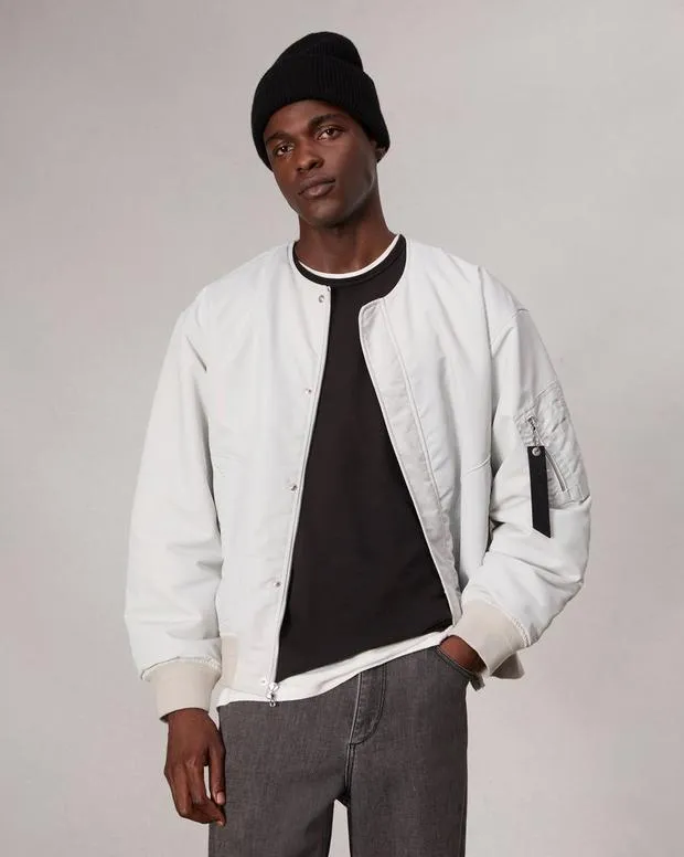 Jackets and Coats Men Rag and Bone Manston Bomber Jacket Glacier