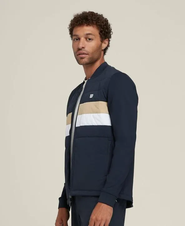 Jackets and Vests Men Wilson Jd Quilted Jacket Classic Navy