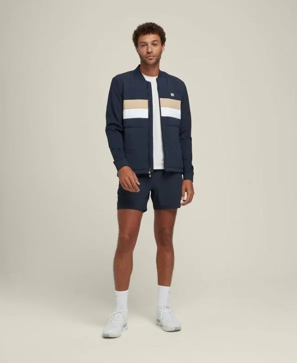 Jackets and Vests Men Wilson Jd Quilted Jacket Classic Navy