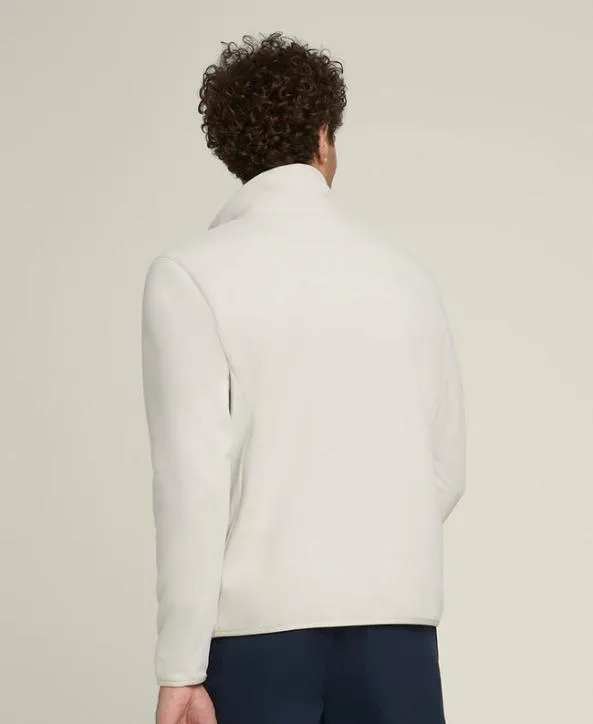 Jackets and Vests Men Wilson Off Court Fleece Jacket Stone