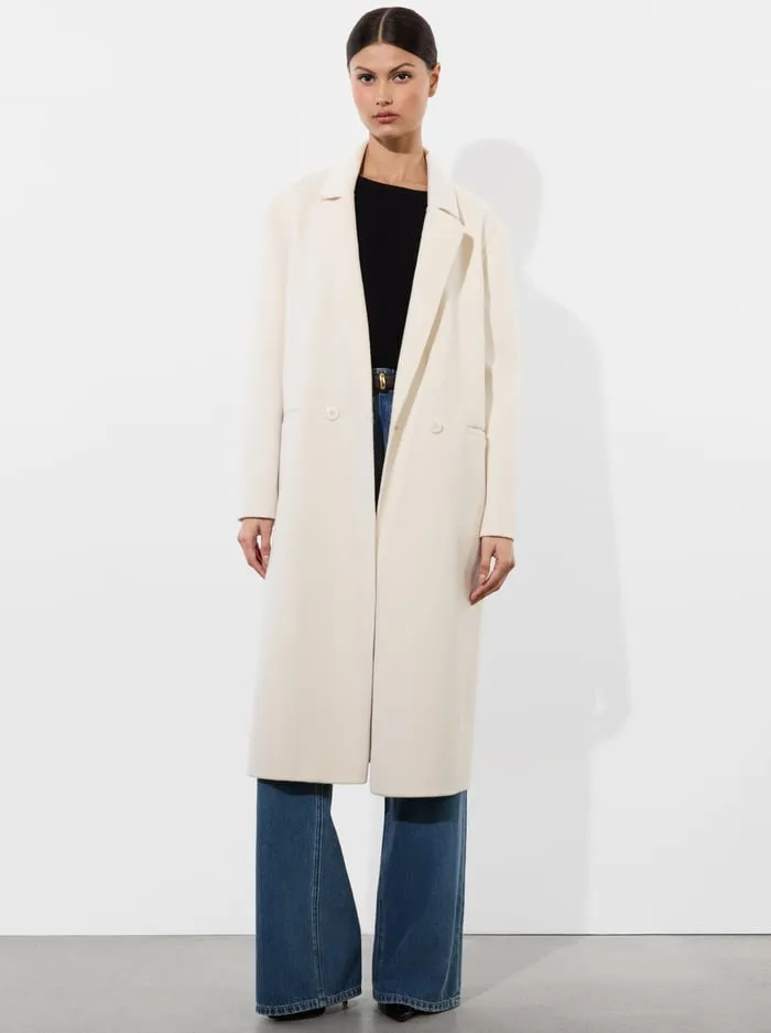 Jackets Coats Women Alice Olivia Jimmy Coat Off White