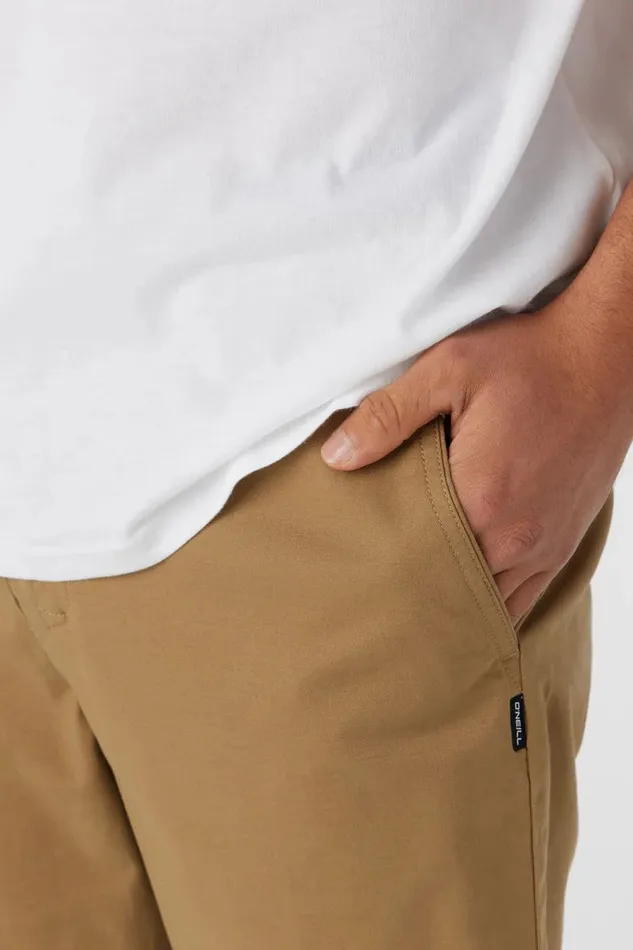 JAY STRETCH 20034 CHINO SHORTS Dark Khaki Men O039NEILL Clothing