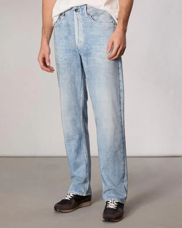 Jeans Men Rag and Bone Rbmiramar Fleece Fit 4 Pant Cotton Fleece Riverly