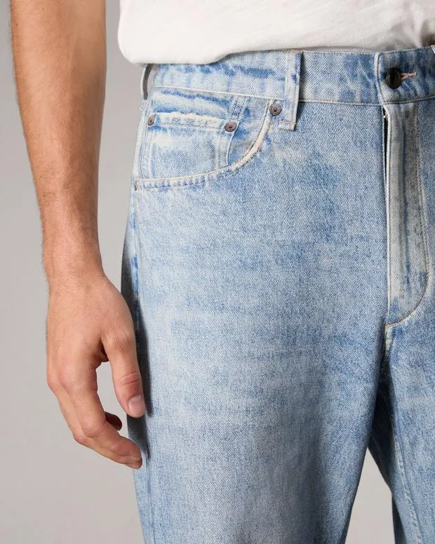 Jeans Men Rag and Bone Rbmiramar Fleece Fit 4 Pant Cotton Fleece Riverly