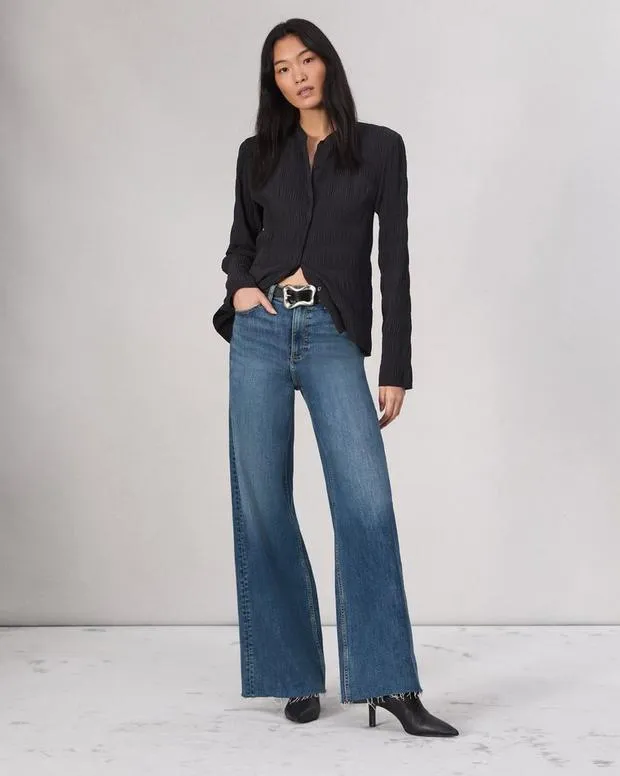 Jeans Women Rag and Bone Flexi Sofie WideLeg Jean Flexi Smooth and Sculpt Denim Willow Jeans Women Rag and Bone Flexi Sofie WideLeg Jean Flexi Smooth and Sculpt Denim Willow