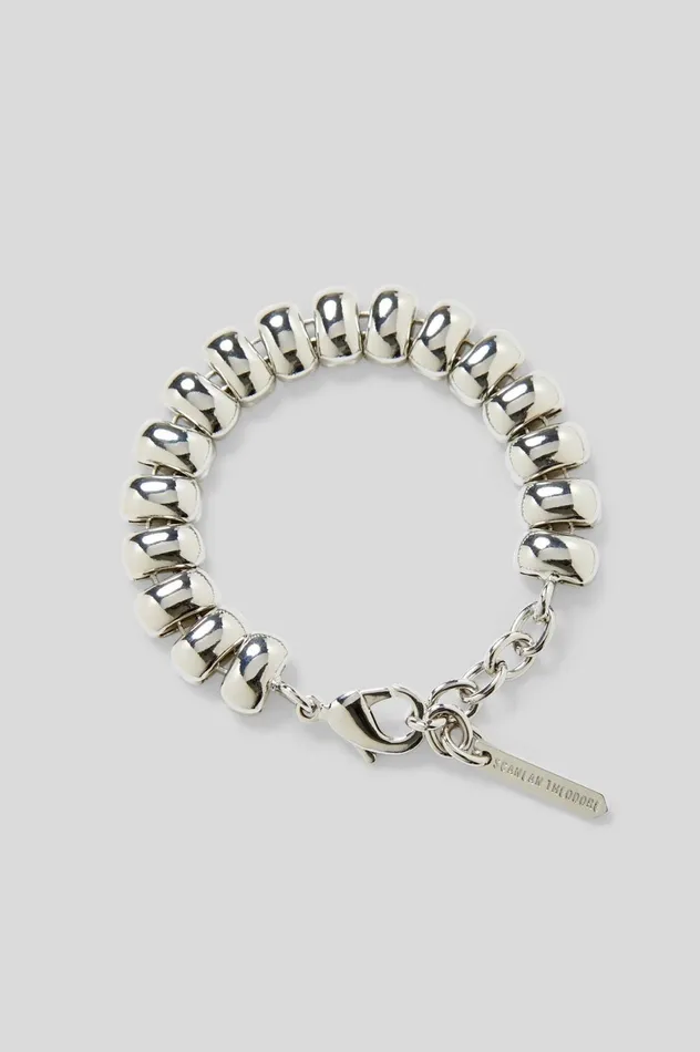 Jewelry Women Scanlan Theodore BEETLE CHAIN BRACELET Silver Jewelry Women Scanlan Theodore BEETLE CHAIN BRACELET Silver