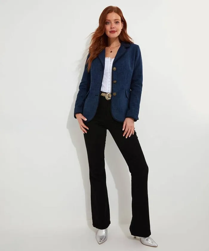 Joe Browns Coats and Jackets Women Joe039s Favourite Forever Jacket Blue Joe Browns Coats and Jackets Women Joe039s Favourite Forever Jacket Blue