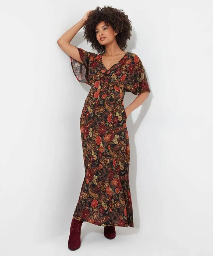Joe Browns Dresses Women Autumn Colours Dress Brown