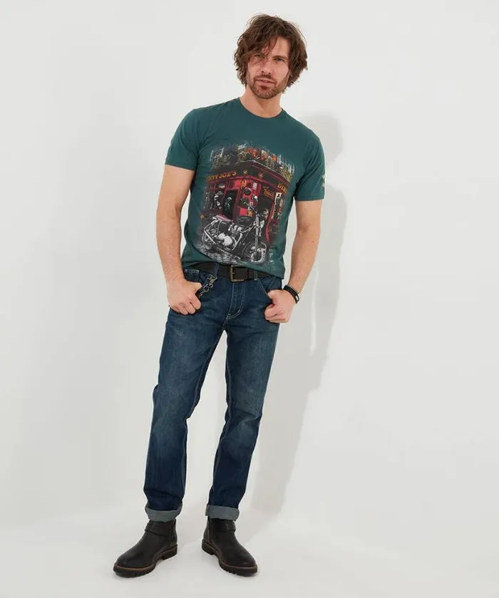 Joe Browns TShirts and Tops Men Joe039s Bar Tee Green Joe Browns TShirts and Tops Men Joe039s Bar Tee Green