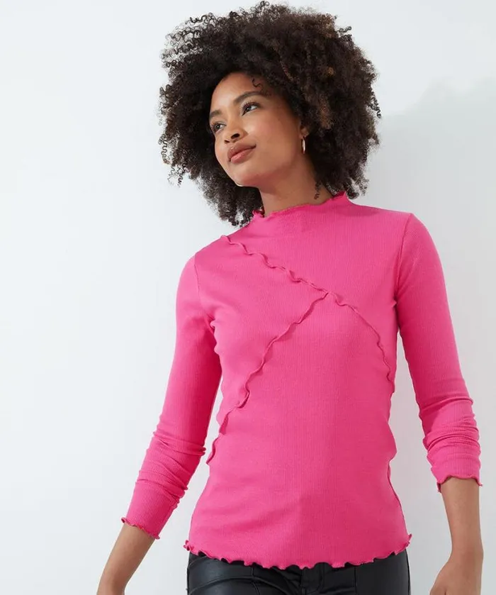 Joe Browns Tops Tunics and Blouses Women Chrissie Jersey Top Pink