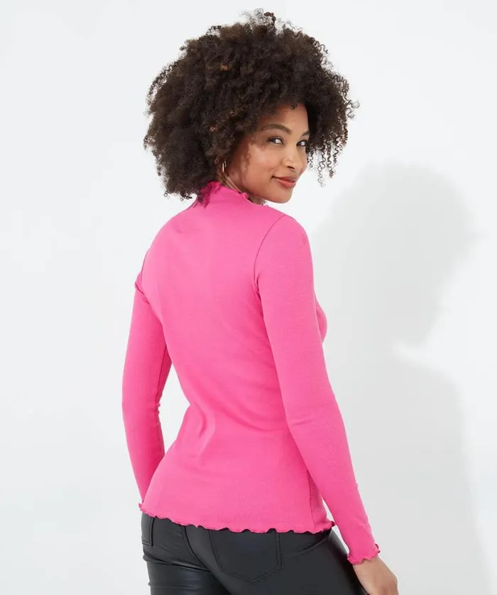 Joe Browns Tops Tunics and Blouses Women Chrissie Jersey Top Pink