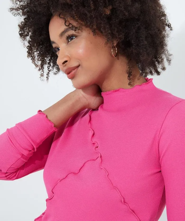 Joe Browns Tops Tunics and Blouses Women Chrissie Jersey Top Pink